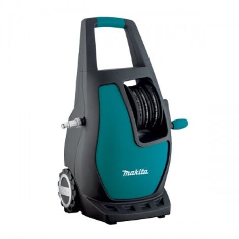 Makita HW111 Compact Electric 370l/h 1700W Black, Turquoise Hochdruckreiniger oder Hochdruckreiniger - Hochdruckreiniger (Compact, Electric, 5.5 m, 5 m, 5 m, Black, Turquoise, 370 l/h)