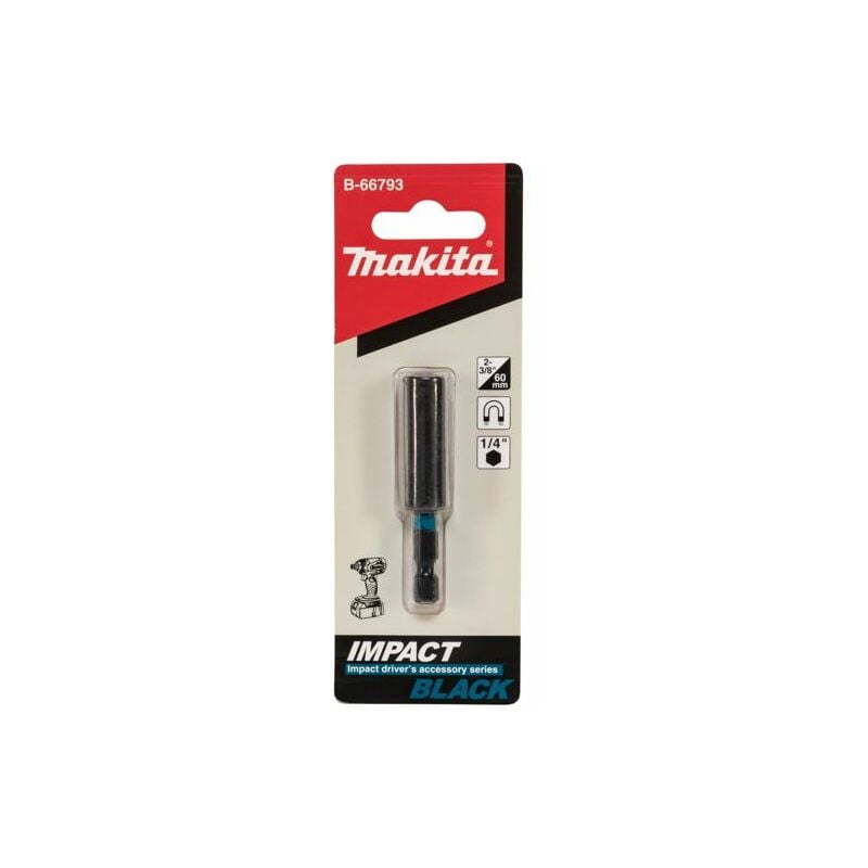 Image of B-66793 Bit-Halter 1/4' Mag 60mm 60 mm 1/4' - Makita