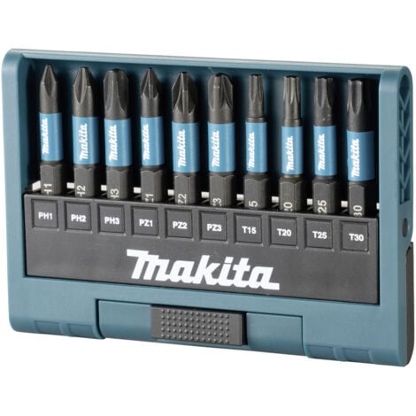 Makita Impact Black Bit-Set 10-tlg E-12011 Bit-Set