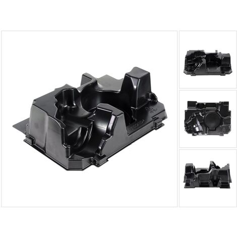 Makita – Insert pour meuleuse d'angle DGA511 DGA513 – Plastique noir – Compatible MAKPAC – 8392524
