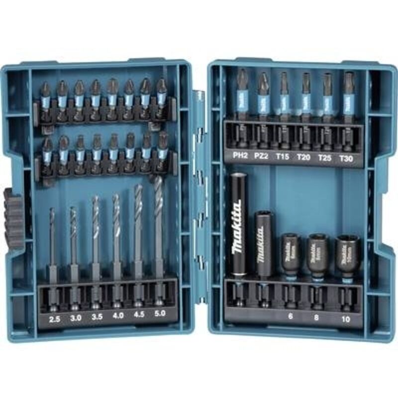 Coffret D'Embouts Makita B-66896 – 33 Pièces, Vissage, Perçage - vue 6