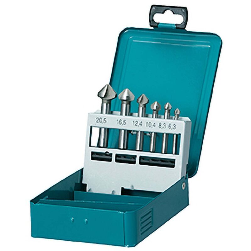 Makita Jeu de fraises HSS 6 pièces D 42204 - vue 9