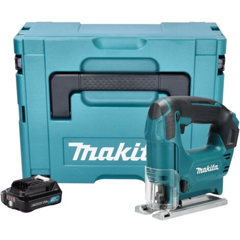Makita JV 101 DA1J Akku Stichsäge 12 V max. 65 mm + 1x Akku 2,0 Ah + Makpac - ohne Ladegerät