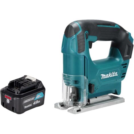 Makita JV 101 DM1 Akku Stichsäge 12 V max. 65 mm + 1x Akku 4,0 Ah - ohne Ladegerät