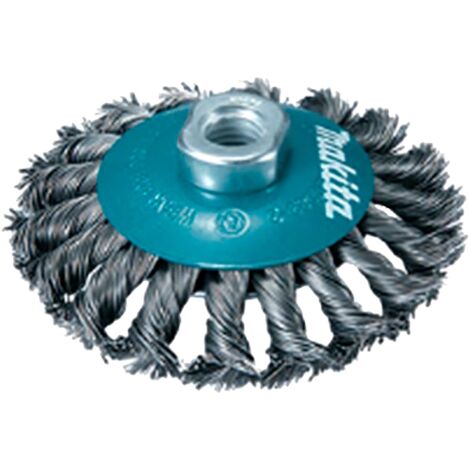Makita Kegelbürste 115xM14 gezopft INOX - D-77584