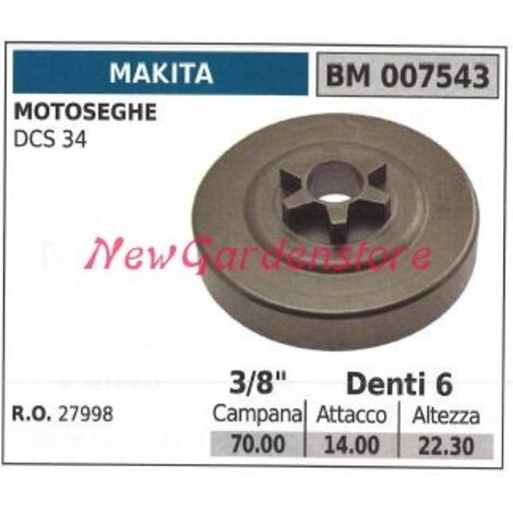 MAKITA Kettensägenmotor Ritzel DCS 34 3/8' Zähne 6 007543