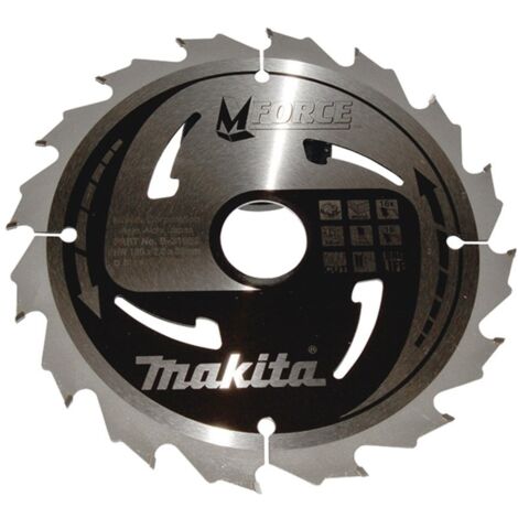 Makita Kreissägeblatt M-FORCE 180/30 mm, 16 Zähne, 1,2 mm, Holz