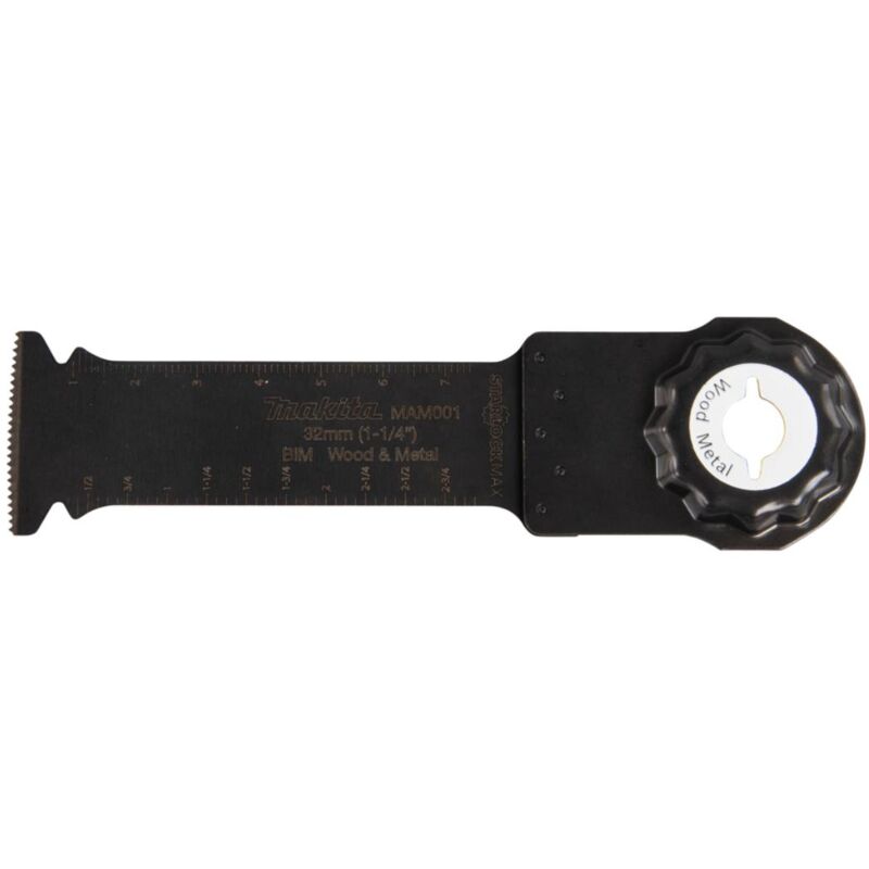 Lama da taglio a tuffo BiM, 32 mm 32 x 80 mm - sarlock max - legno, legno con chiodi, cartongesso - Makita