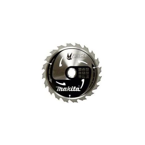 Makita lama de sega circolare B-08028, utensile de precisione per la lavorazione del legno e l'edilizia, tagli puliti, design robusto, tecnologia avanzata de affilatura, colore metallico.