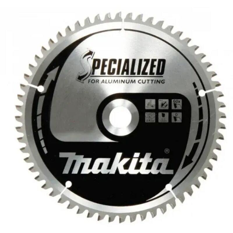 Makita - B-33261 Specialized Lama per seghe circolari 190x30 mm per alluminio