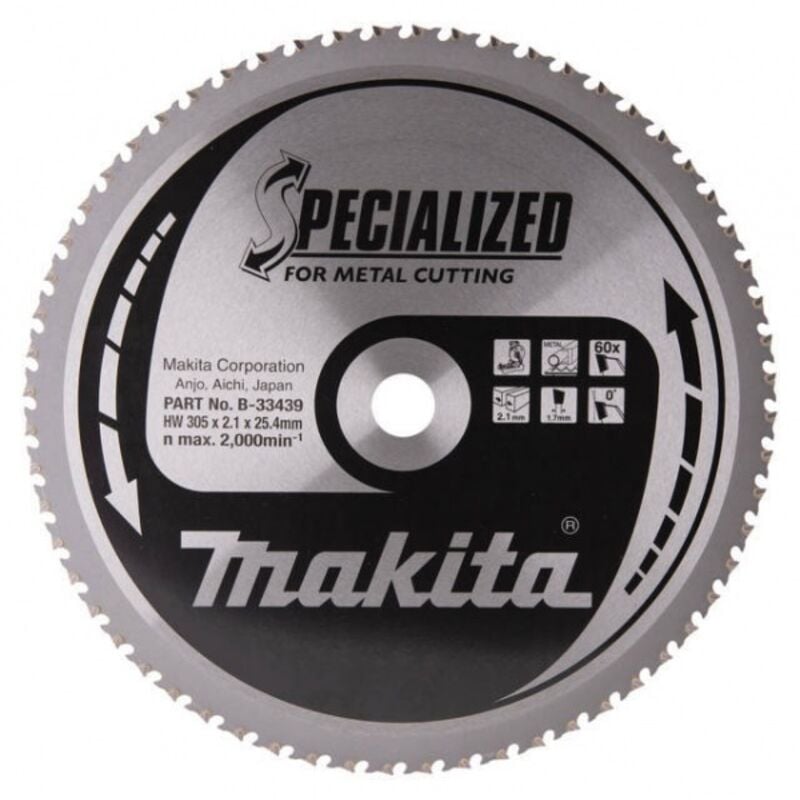 Makita - B-33439 Specialized Lama per troncatrici