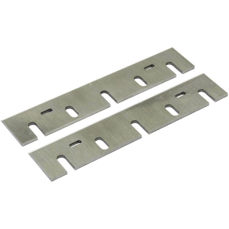 Jeu de 2 fers réaffutables pour rabots 170mm HSS D 63666 Makita - vue 3