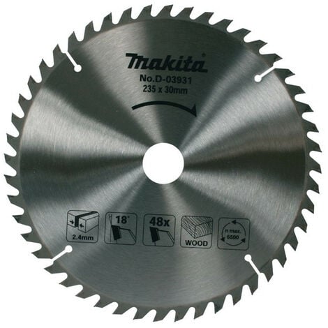 Makita - Lame de scie circulaire carbure 235mm 48 dents - D-03931