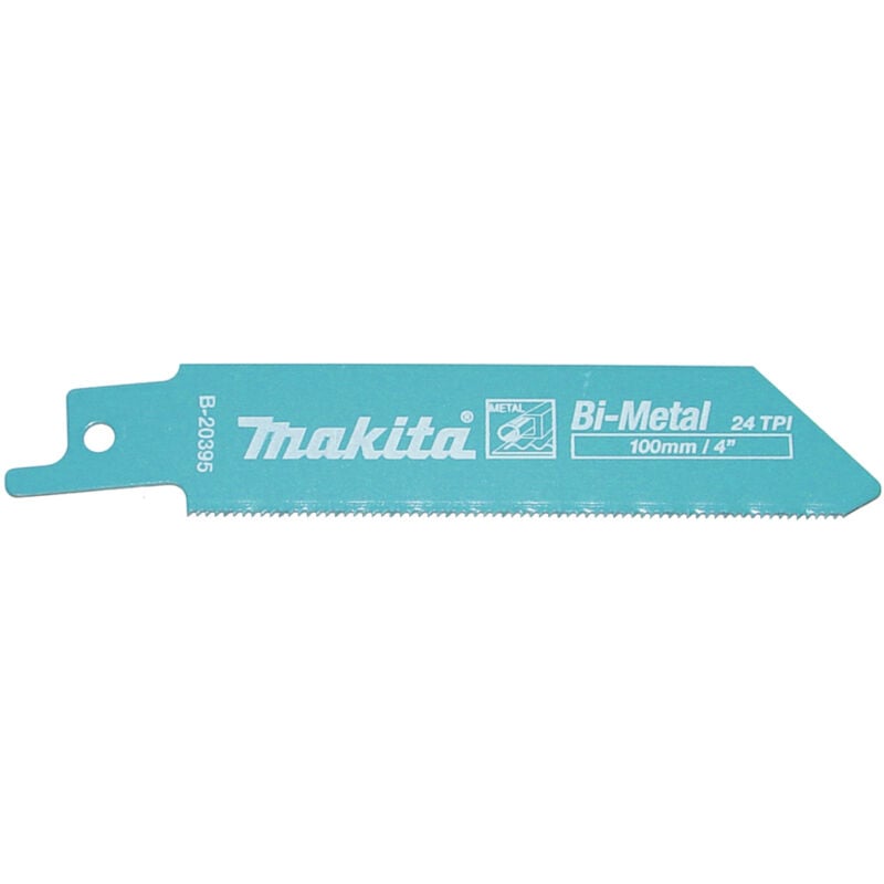 Makita B-20395 Lame de scie droite 100x0,9 mm • 24TPI • BiM • Métal • 5 pièces