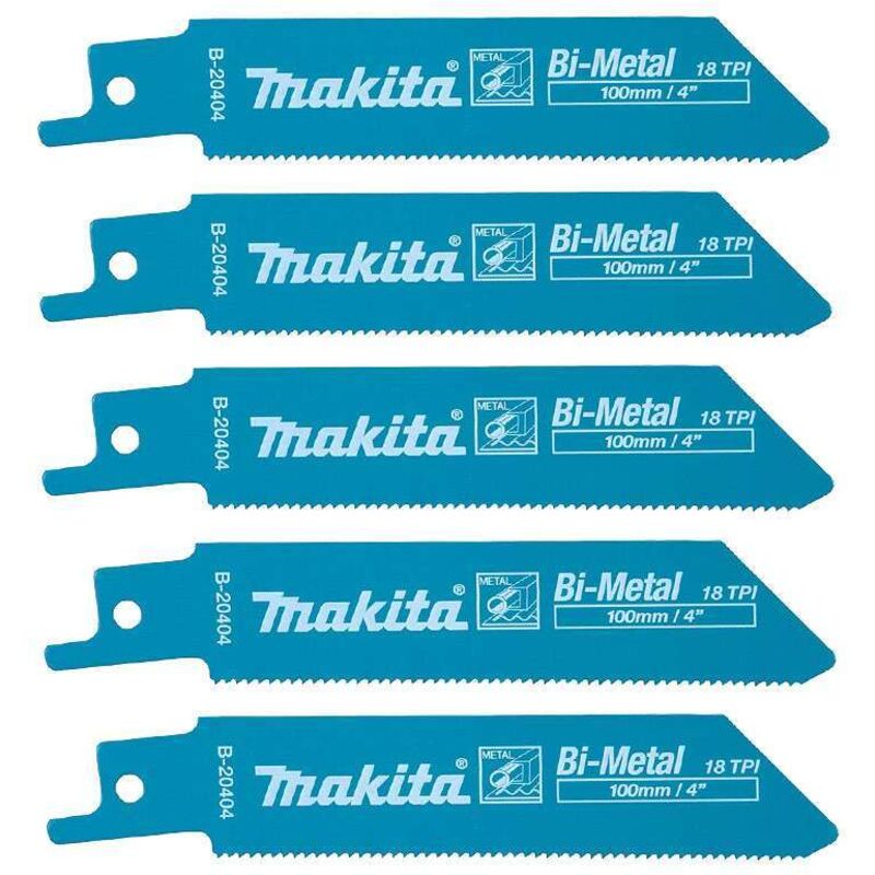 Makita Lames Bi Métal flexibles pour tôles minces 0 7 à 3 mm B 20404 - vue 3