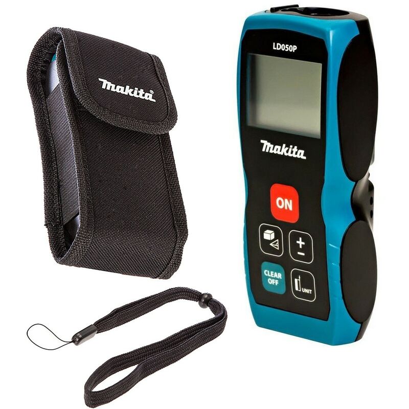 LD050P 50m Rangefinder Laser Distance Measurer Range Finder + Pouch - Makita