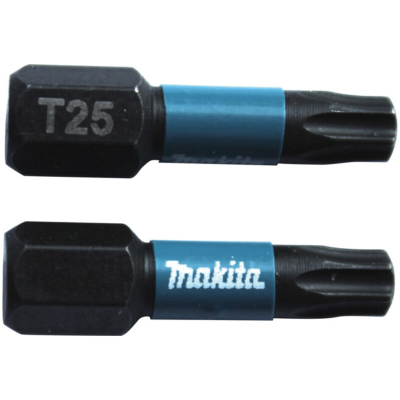 Makita longueur T bits 30 à 25 mm 2 pièces