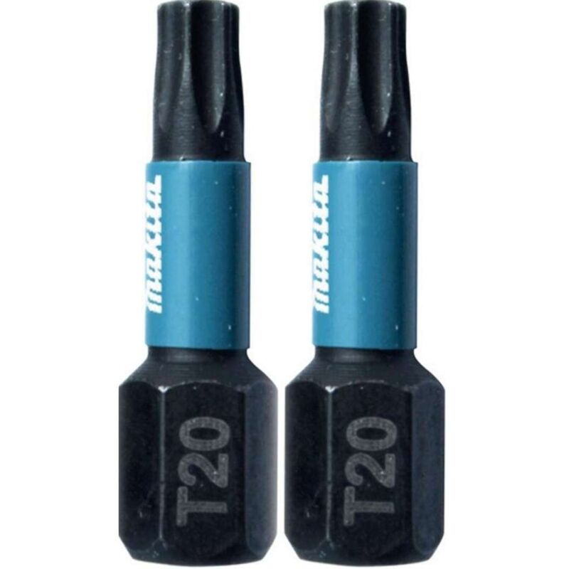 Makita longueur T bits 20 à 25 mm 2 pièces - vue 2