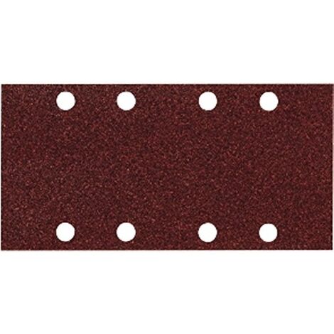 Makita – Lot de 10 papiers abrasifs 93 x 230 mm grain 120 pour ponçage bois et métal – Fixation par serrage – P36011