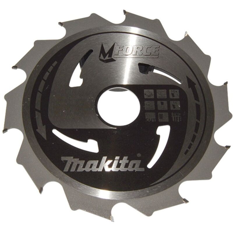 Image of Kreissägeblatt m-force 165/30 mm, 10 Zähne, 1,2 mm, Holz - Makita