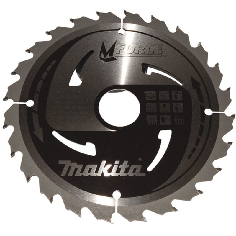 Image of Kreissägeblatt m-force 170/30 mm, 24 Zähne, 1,2 mm, Holz - Makita
