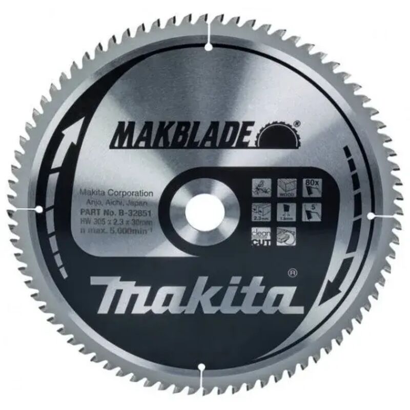 Makita - B-32851 Makblade Lama tct per troncatrici 305x30 per legno