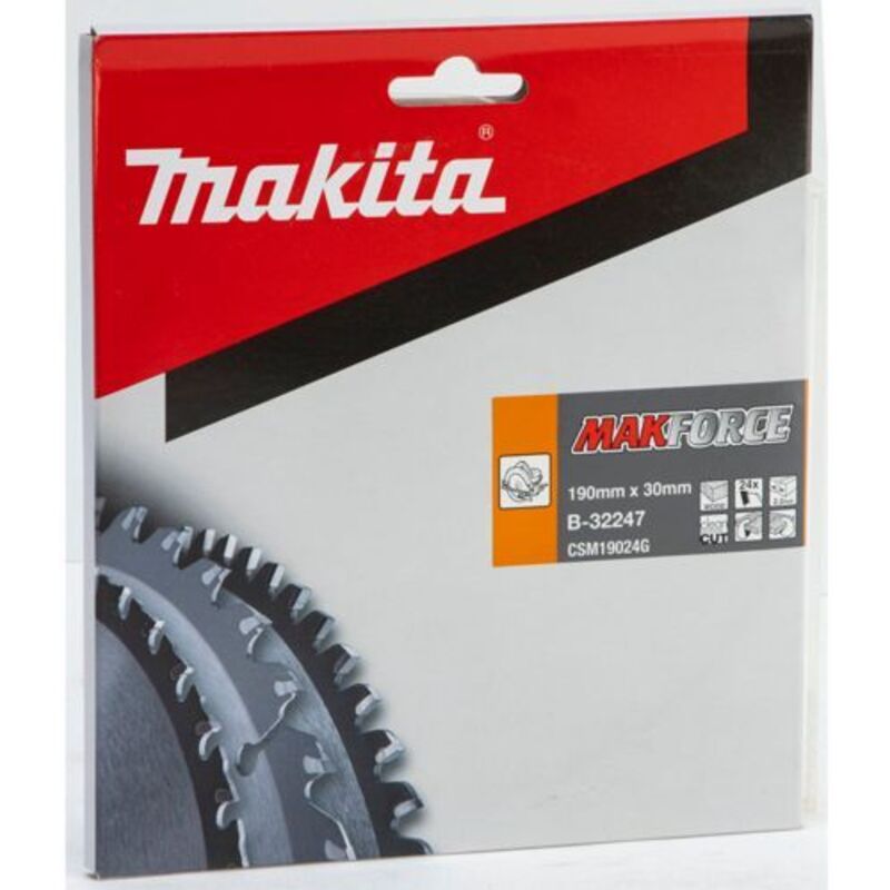 Makforce Sägeblatt 190x30x24z - Makita