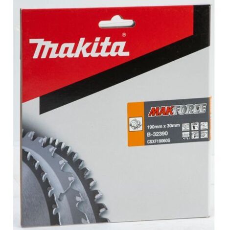 Makita MAKFORCE Sägeblatt 190x30x60Z
