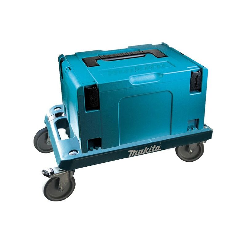MAKPAC 3 Stacking Connector Tool Case Systainer with Wheeled Cart Trolley - Makita