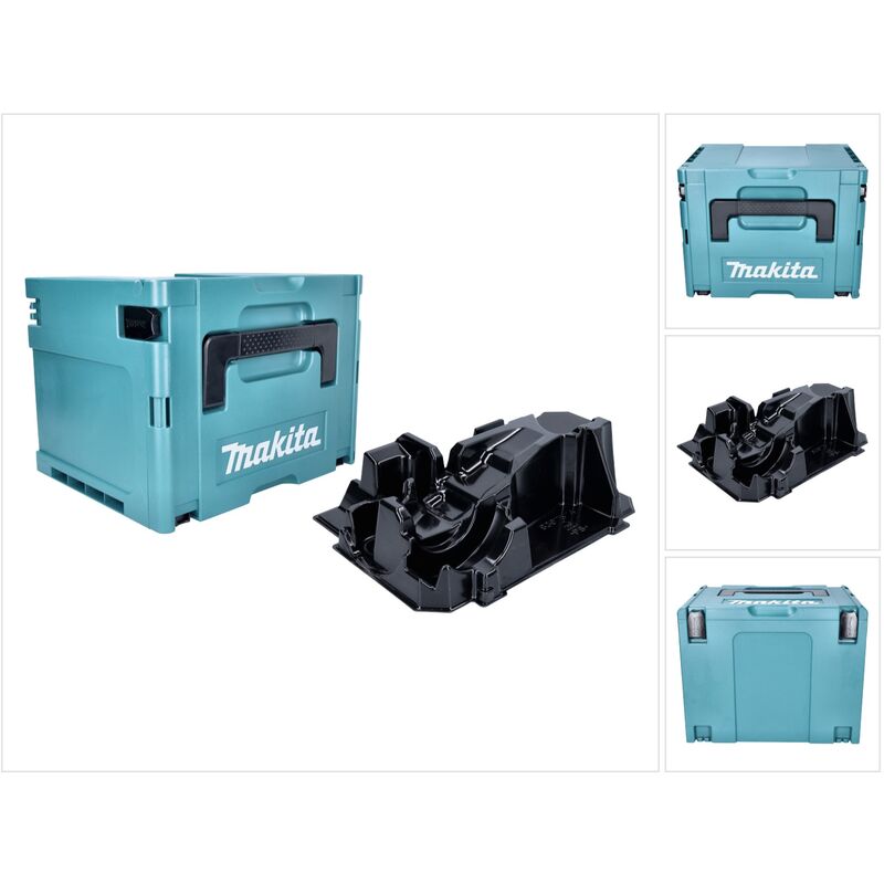 Makita Makpac 4 system Coffret 395 x 295 x 315 mm + insert assorti pour DGA 511 /513 / 514 / 515 / 517 /519 et DHR 243