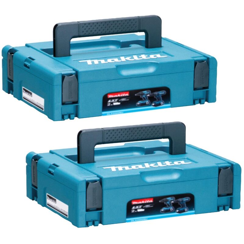 Makita - makpac mallette système taille 1 (set de 2) P-02369-2x