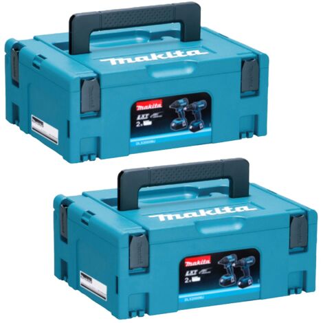 Makita MAKPAC Systemkoffer Gr. 2 (2er Set) P-02375-2x