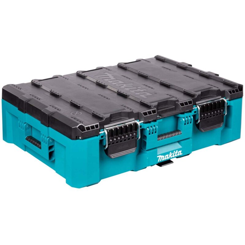 Makita – Coffret large de rangement 802x565x252mm – Plastique résistant aux chocs – Accès facile avec couvercle amovible – 63 litres P 91017 - vue 2