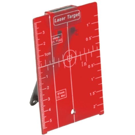 Makita Markierungsplatte magnetisch rot, für Rotationslaser SKR200