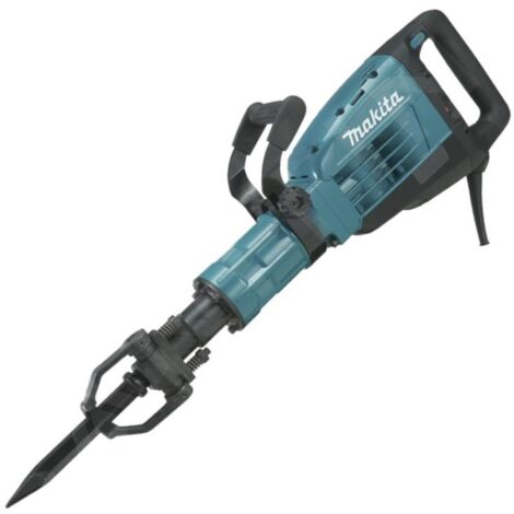 Makita – Marteau piqueur 1510 W – Force de frappe 25,5 J – Poignée ergonomique 360° – Pour béton armé et démolition - HM1307CB