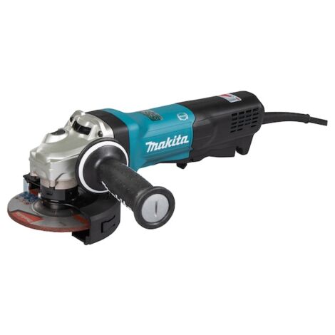 Makita – Meuleuse d'angle filaire 125 mm 1900W GA5093X01 – Moteur avec technologie AFT – Frein mécanique pour arrêt rapide – Vitesse variable