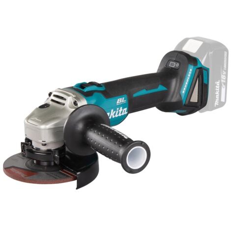 Makita – Meuleuse d'angle sans fil D.125 mm DGA506ZJ – 18V – Moteur Brushless – Frein électrique – Technologie XPT pour environnements humides
