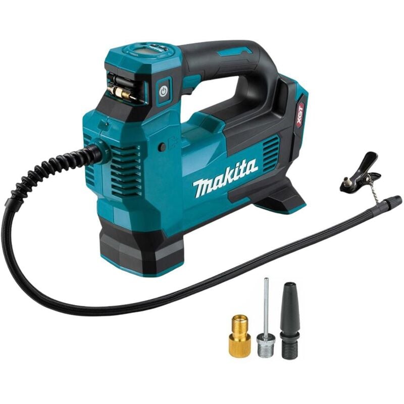 Makita MP001GZ 40V LXT Lithium Ion Cordless Inflator Digital Bare + Adapters