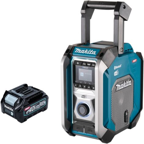 Makita MR 007 GD1 Akku Baustellenradio 12 - 40 V max. Bluetooth DAB+ USB + 1x Akku 2,5 Ah - ohne Ladegerät