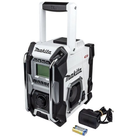 Makita MR001GZ01 40V Max XGT Job Site Radio (Am/Fm) White