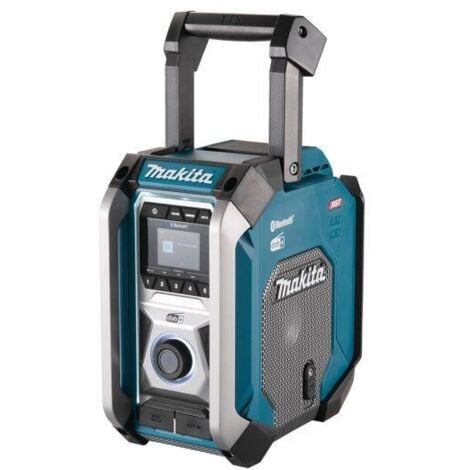 MAKITA MR007GZ Digital DAB Site Radio DAB + Bluetooth USB Charger 18V 40V XGT