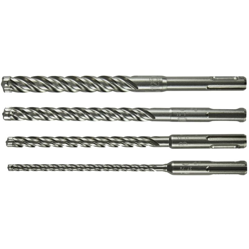 Image of Bohrer-Set nemesis ii sds-plus 12-teilig Vierschneider für Beton B-59025 - Makita
