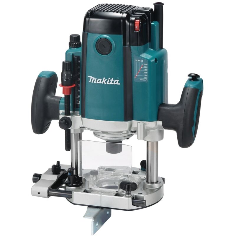 Makita - Oberfräse Rp2302fc07, 2300 W, Incl. Zubehör, Makpak