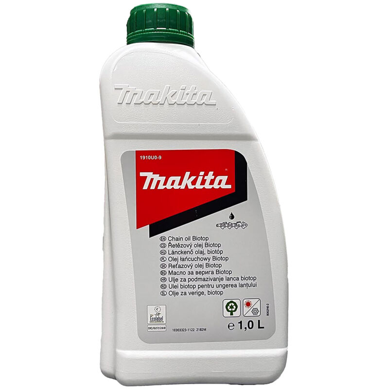Olio per catena Biotop, 1L Makita 1910U0-9