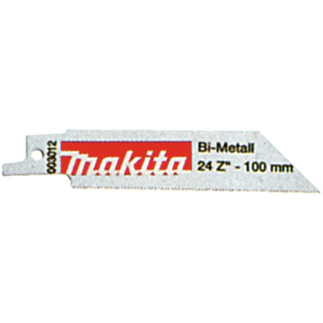MAKITA P-04896 Scie alternative 100mm pour métal 24TPI 5pcs