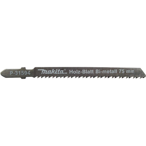 Makita P-31594 Lama per seghetto alternativo 100x1,25 mm per legno e PVC 5 Pz.