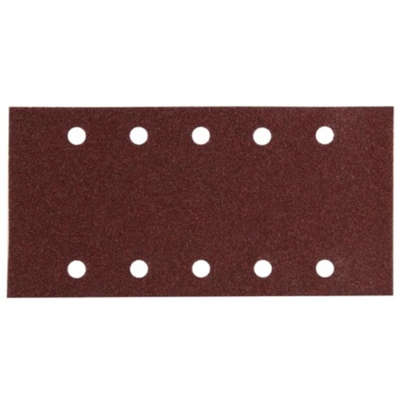 Carta abrasiva Makita 115 x 229 mm, K150, 50 pz. 115 x 229 mm - K150 - 50 pz. - 10 fori