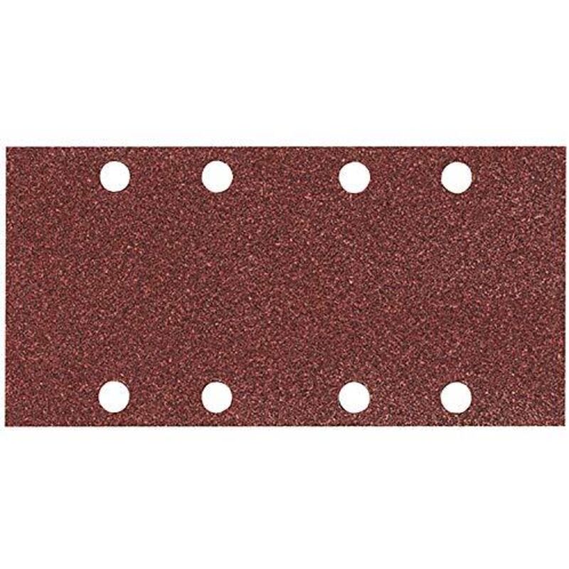 Carta abrasiva Makita 93 x 230 mm, K180, 50 pz. 93 x 230 mm - K180 - 50 pz. - 8 fori