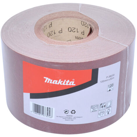 MAKITA P-38233 Rouleau de papier de verre 120mmx50m G120