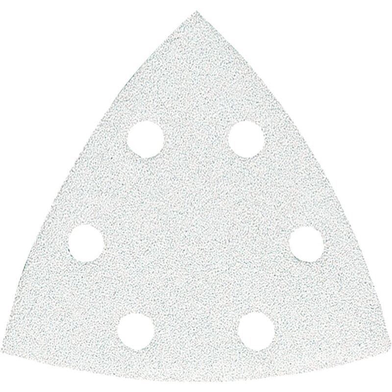 Papier abrasif MAKITA Delta Velcro K80 10 pièces Fixation auto agrippante Application vernisenduit